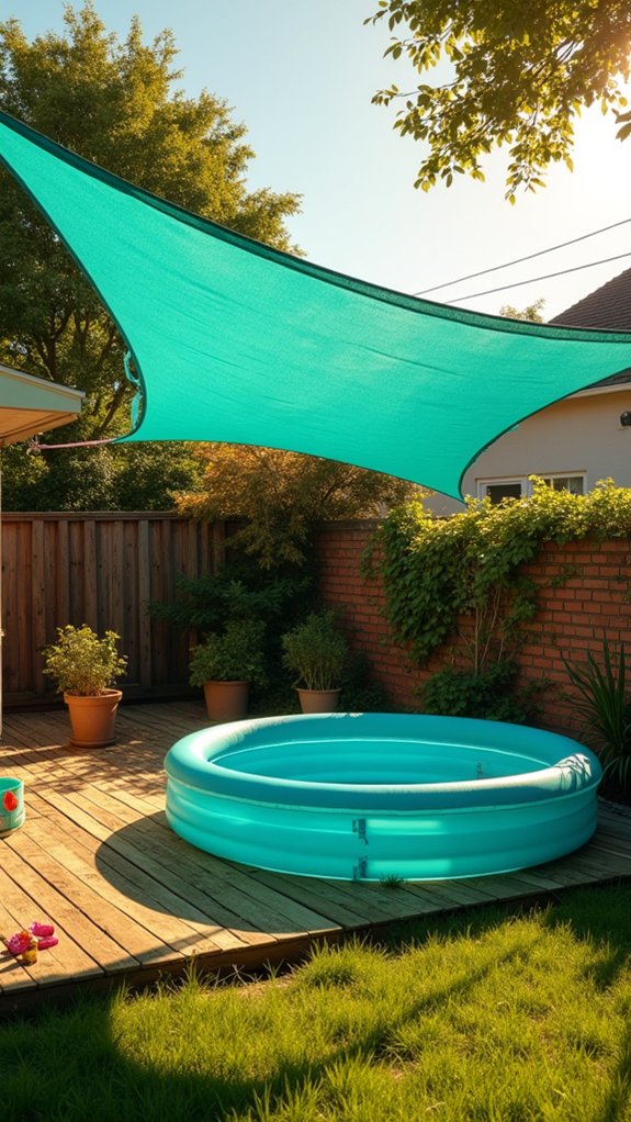 22 Quick Temporary Pool Shade Ideas For Instant Protection stylish sun protection solution
