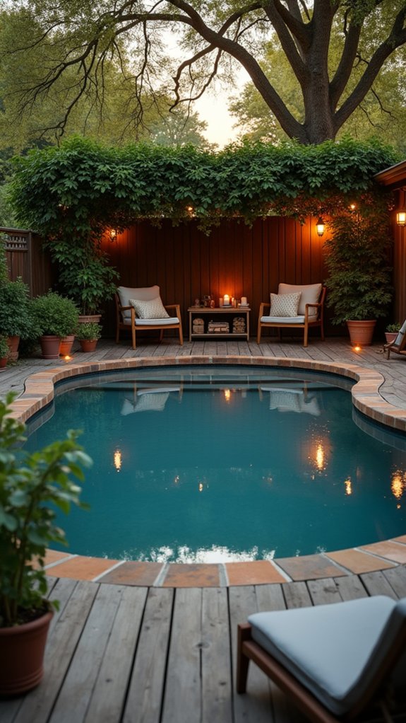 20 Cozy Patio Lighting Around Pool Ideas That Make Evenings Last Longer subtle glow safe ambiance