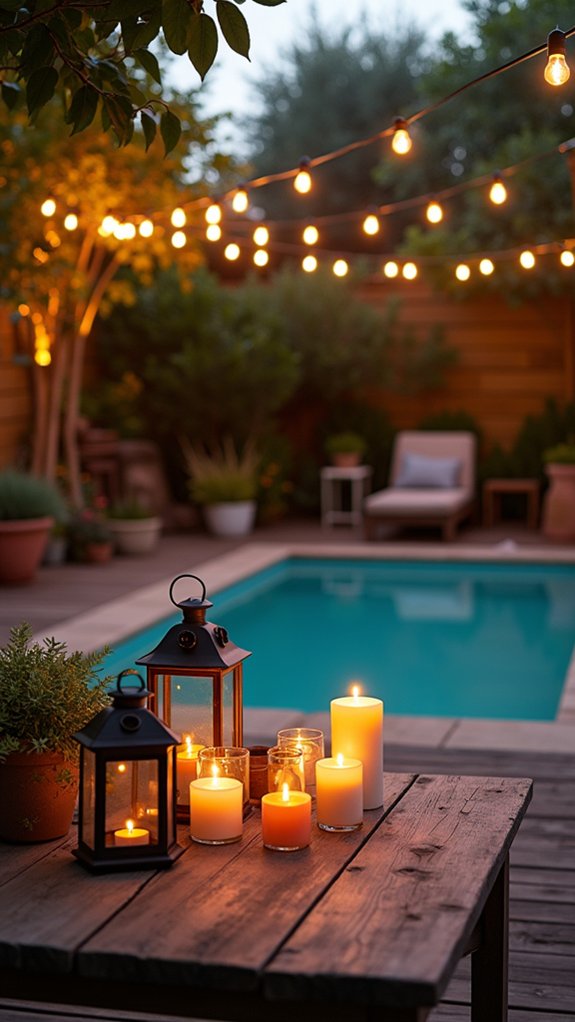 22 Event Ready Pool Lighting Ideas That Set the Perfect Scene timeless charm cozy atmosphere