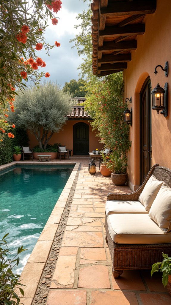 25 Luxury Pool House Ideas That Feel Like a Private Resort timeless mediterranean elegance and warmth