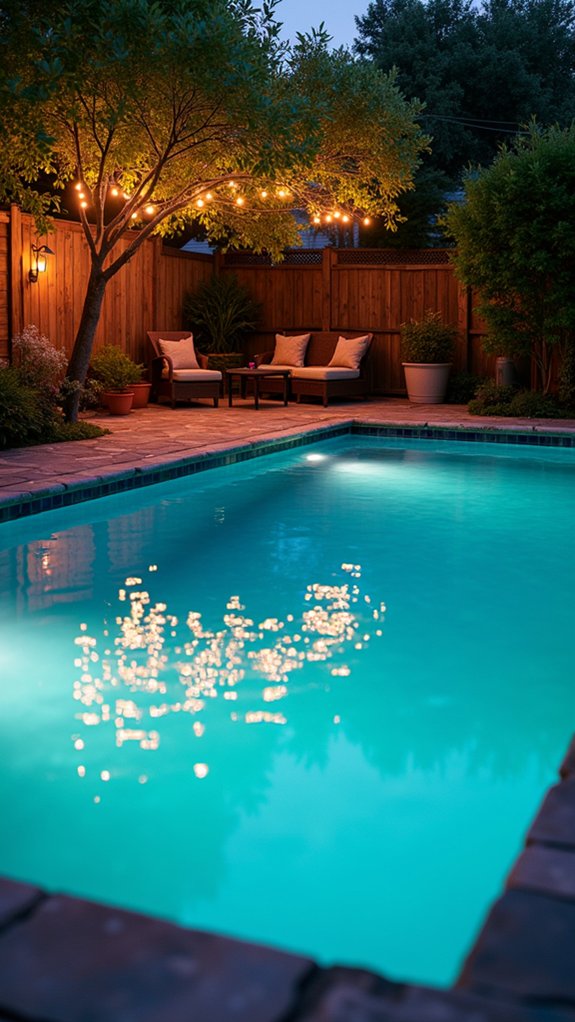 24 Soft Pool Edge Lighting Ideas That Outline the Water Beautifully transformative evening pool ambiance