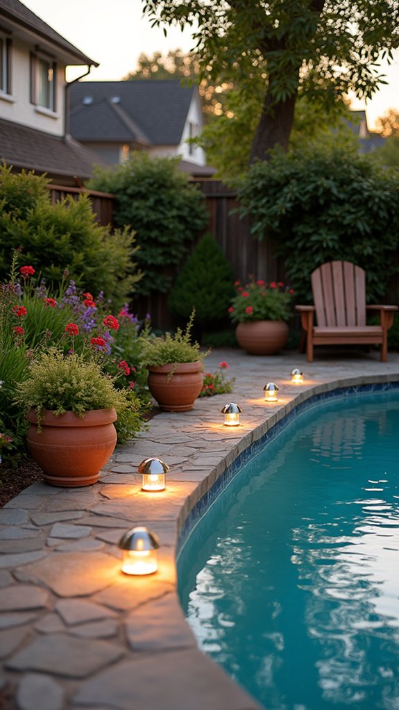 19 Stylish Above Ground Pool Lighting Ideas That Look Professionally Done transformative led pool lighting