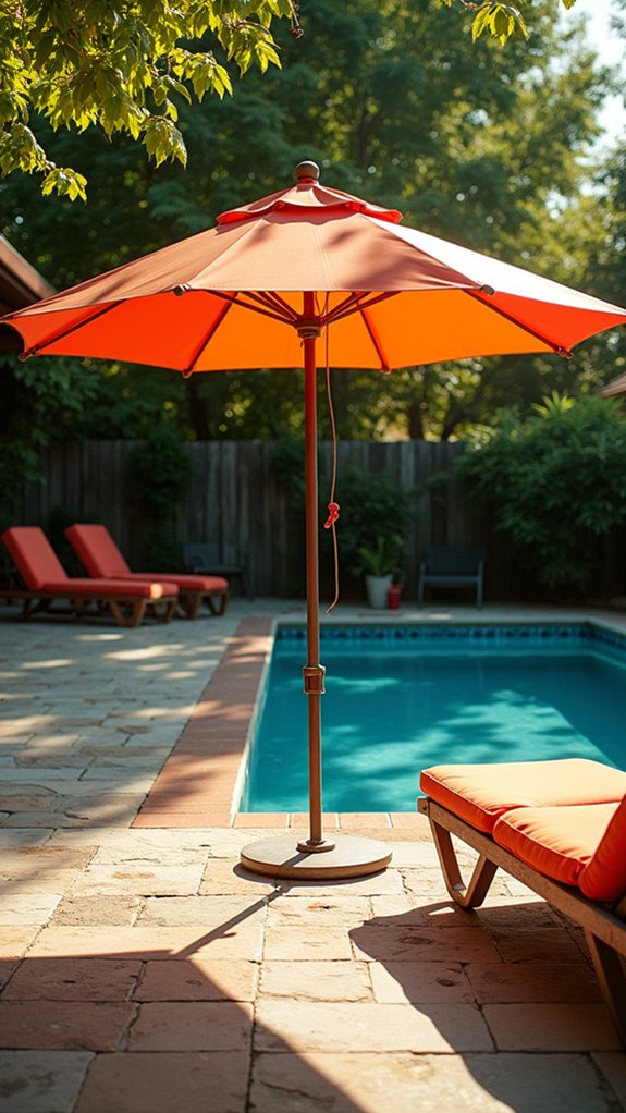 18 Easy Pool Shade Umbrella Ideas For Quick Relief transformative poolside sunshade solution
