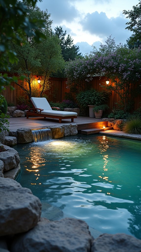 20 Inspiring Pool Lighting Design Concepts That Highlight Every Feature transformative water feature lighting