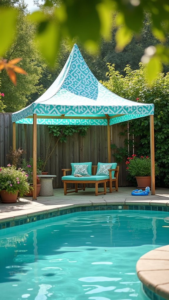 23 Budget Friendly Cheap Pool Shade Ideas That Still Work Well versatile easy to set up shade