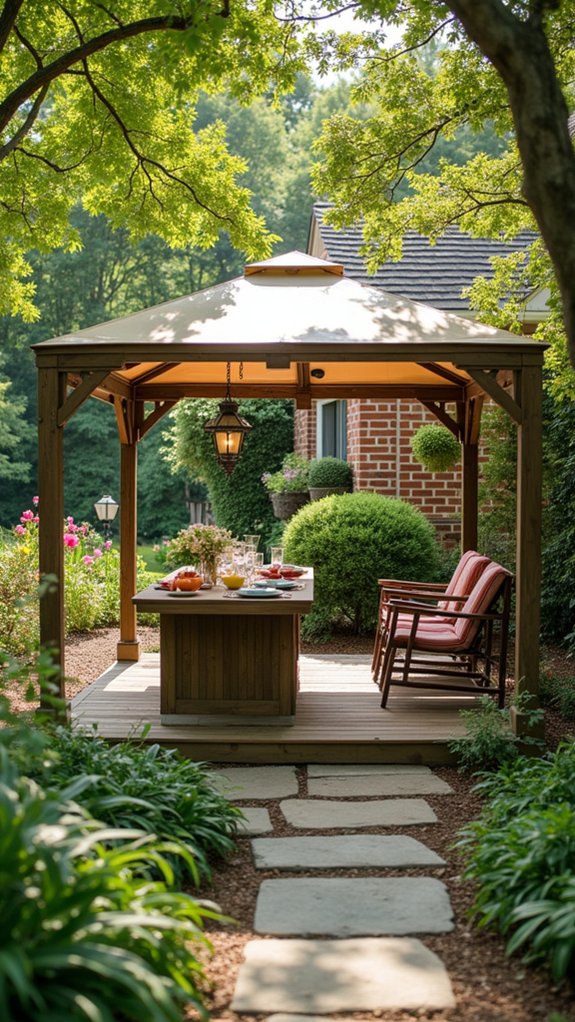 20 Functional Pool Gazebo With Kitchen Ideas Made for Hosting versatile gazebo with bar