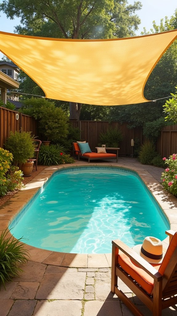 24 Clever Pool Shade Ideas That Help Beat the Sun versatile lightweight sun blocker