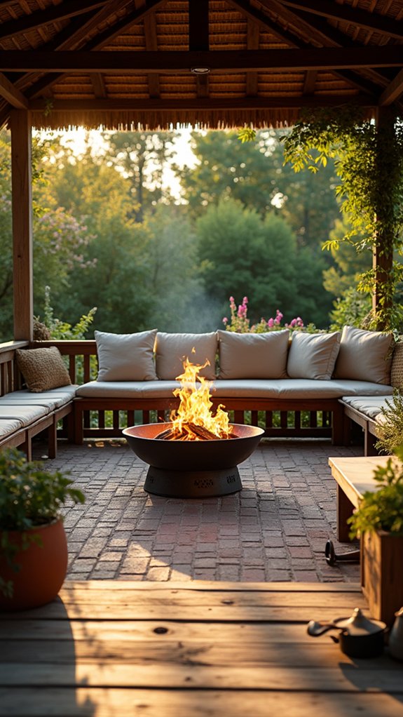 22 Warm Pool Gazebo With Fireplace Ideas That Extend the Season versatile open air gatherings