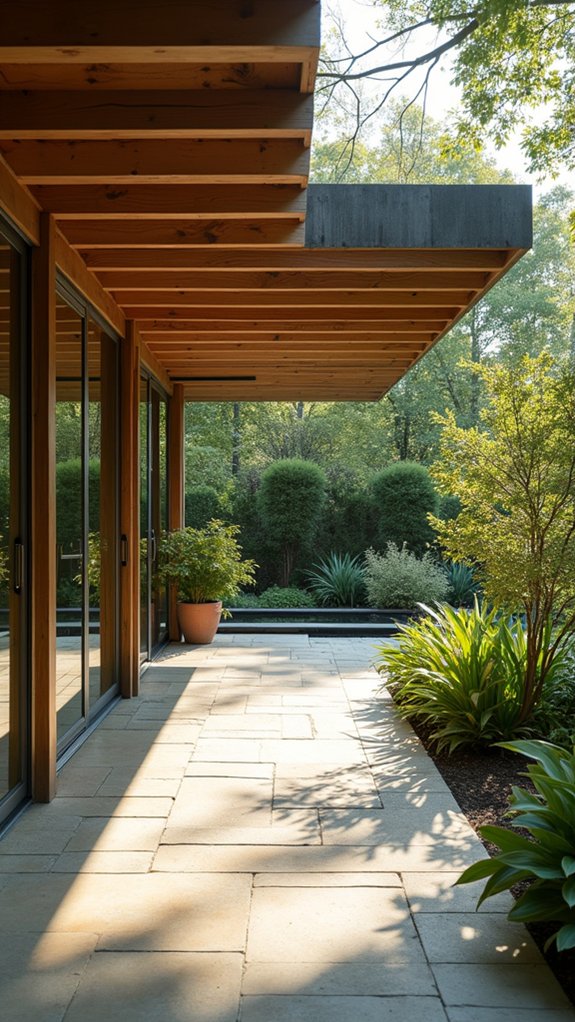 20 Modern Pool House Ideas With Sleek Architectural Details versatile open air pavilion design