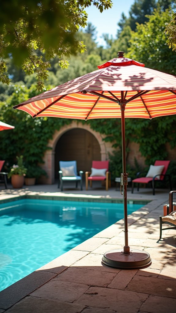 18 Easy Pool Shade Umbrella Ideas For Quick Relief versatile shade for outdoor spaces