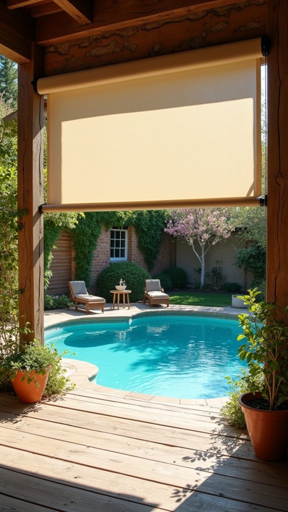 20 Flexible Movable Pool Shade Ideas For Changing Sunlight versatile stylish sunlight control