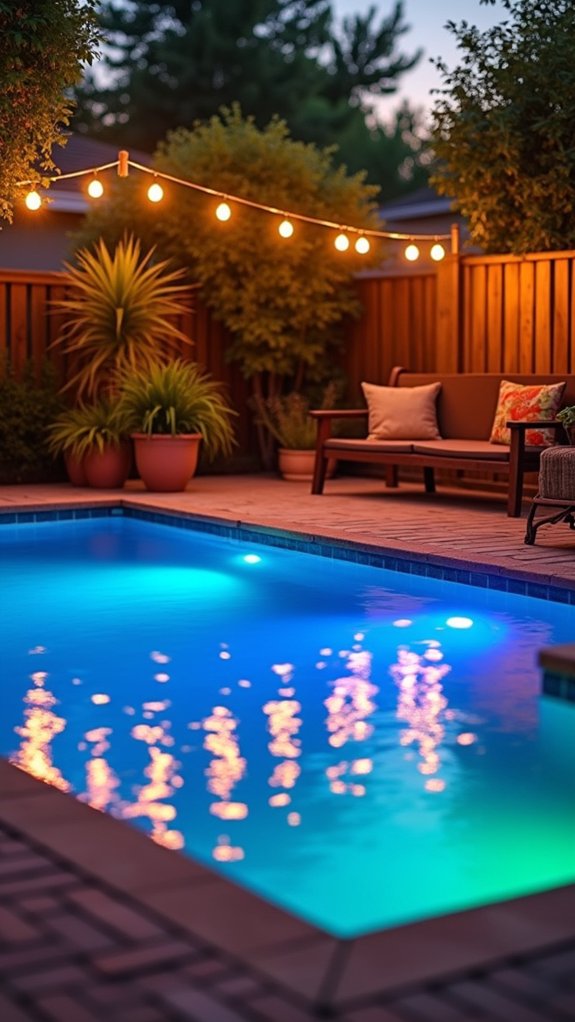 24 Fun Pool Party Lighting Ideas That Keep the Energy High vibrant ambiance for parties
