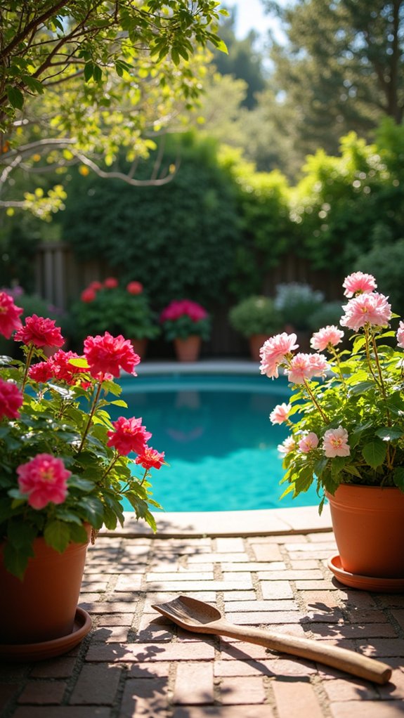 21 Pretty Shade Plants Around Pool Ideas That Add Color and Cover vibrant shade loving begonias thrive