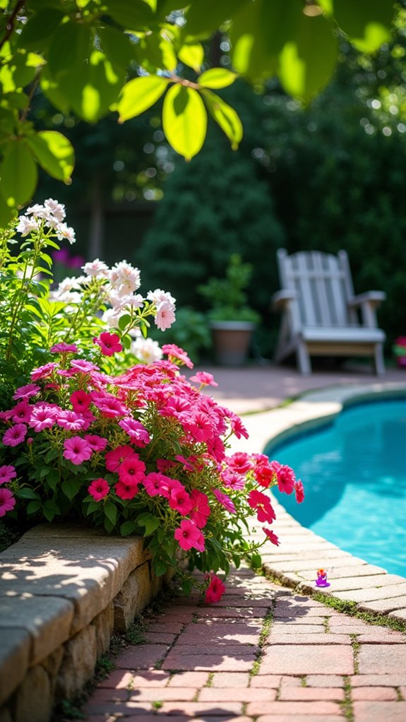 21 Pretty Shade Plants Around Pool Ideas That Add Color and Cover vibrant shade loving flowering plants