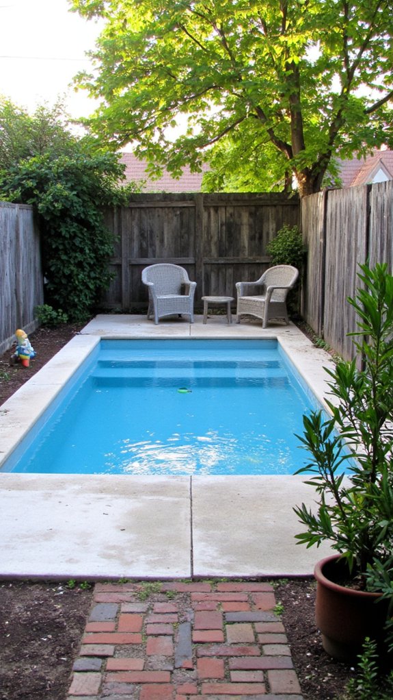 20 Chic Small Backyard Pool Designs That Maximize Style affordable stylish small pools