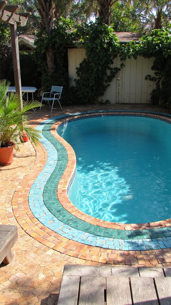 22 Tropical Pool Tile Ideas That Bring Vacation Energy Home affordable tropical tile options