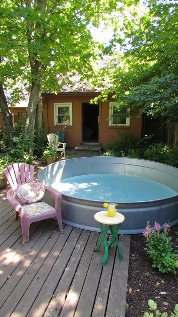 21 Budget Friendly Stock Tank Pool Ideas That Surprise affordable unique summer fun