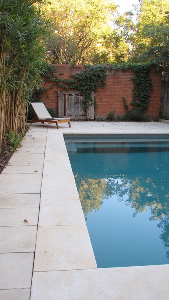 22 Calming Minimalist Backyard Pool Ideas For A Peaceful Vibe backyard oasis creation journey