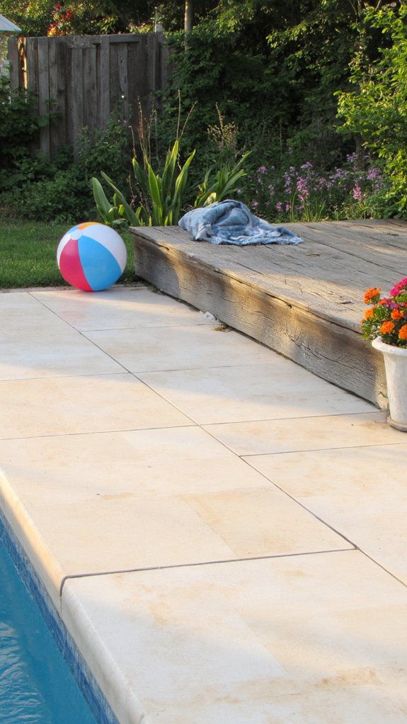 22 Fresh Pool Area Tile Ideas To Refresh The Whole Space bright airy pool oasis