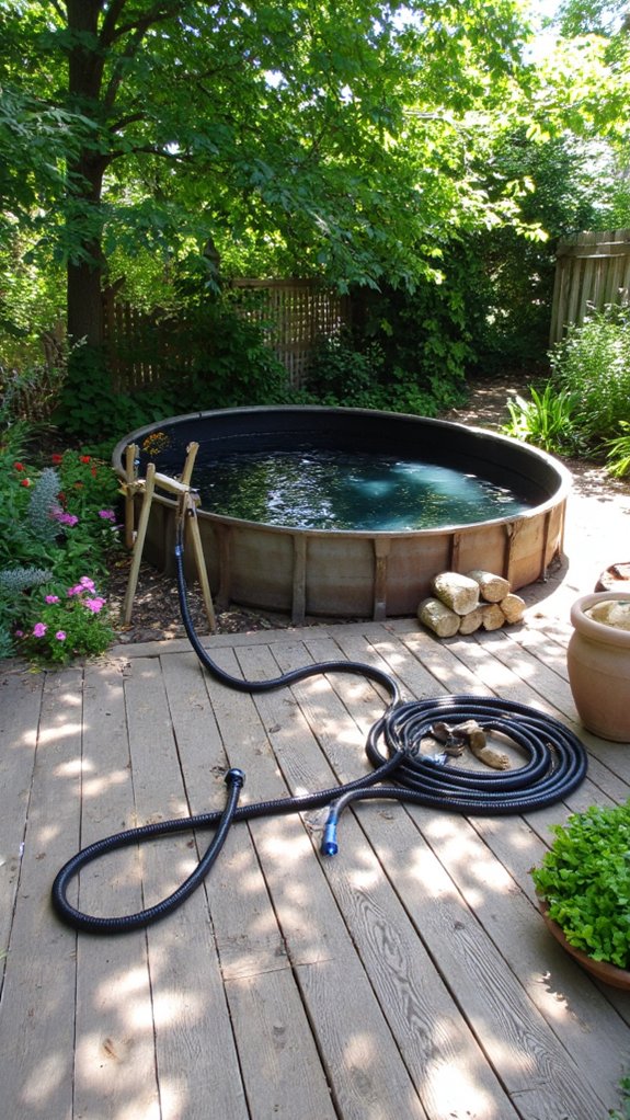 21 Budget Friendly Stock Tank Pool Ideas That Surprise budget friendly pool heating methods