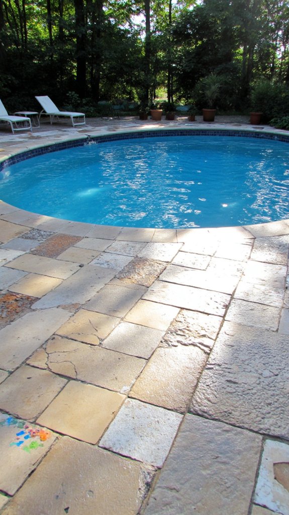 22 Fresh Pool Area Tile Ideas To Refresh The Whole Space budgeting for pool renovation