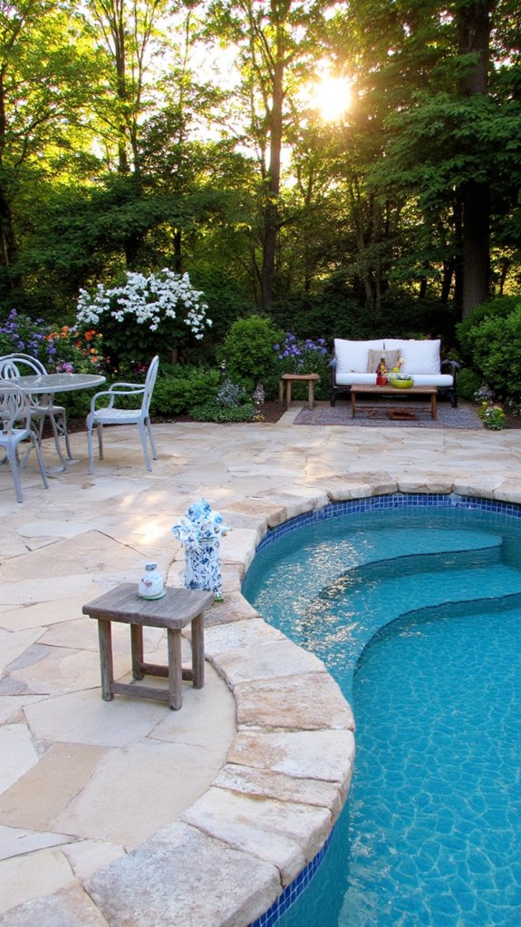 24 Stylish Pool Tile And Coping Ideas That Flow Naturally budgeting for pool renovation