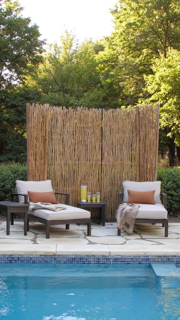 25 Serene Poolside Lounge Area Ideas For Laid Back Days chic intimate lounge retreat