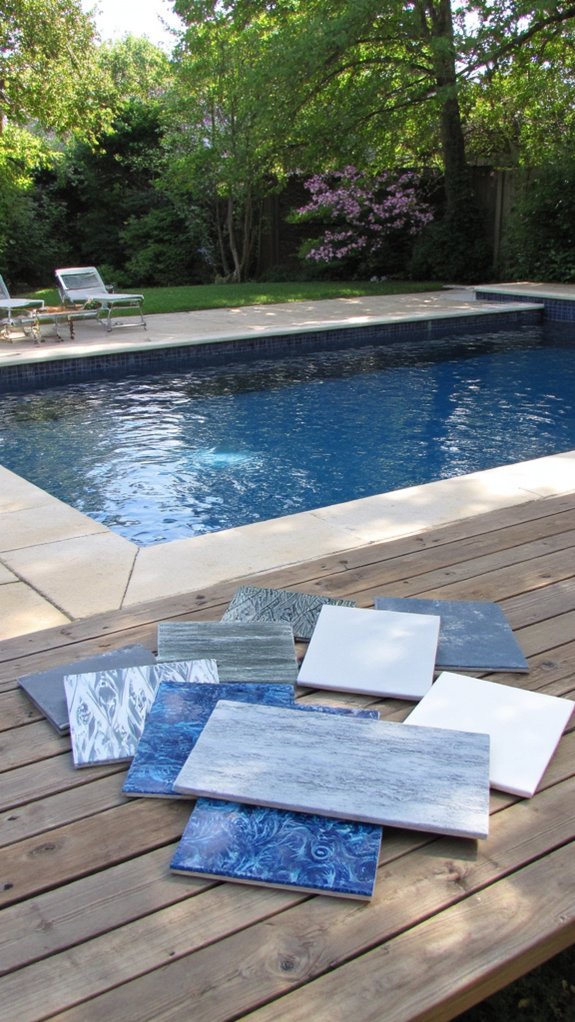 23 Modern Pool Tile Ideas For A Sleek Contemporary Feel choose pool tile wisely