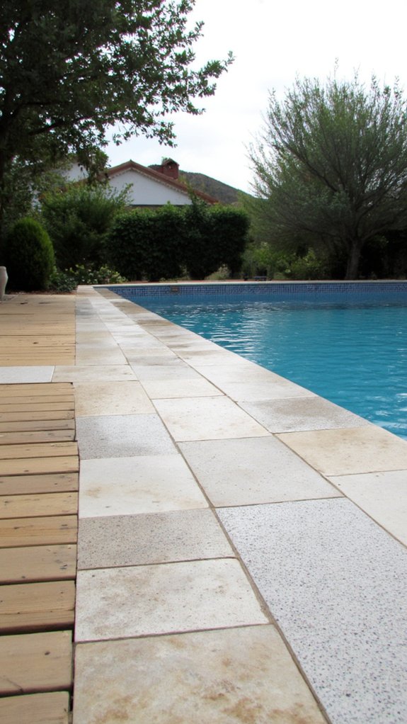 24 Neutral Pool Tile Ideas For A Calm Resort Vibe choosing durable neutral tiles