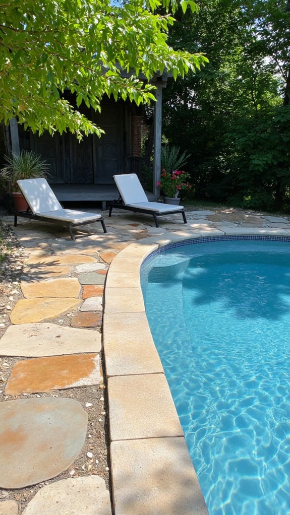 23 Practical Pool Tile Choices Built To Last Outdoors choosing durable slip resistant tiles