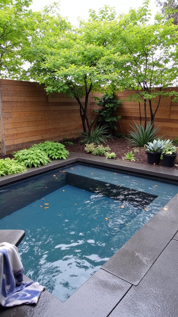 21 Bold Modern Pool Design Inspiration For Contemporary Homes compact luxury outdoor oasis