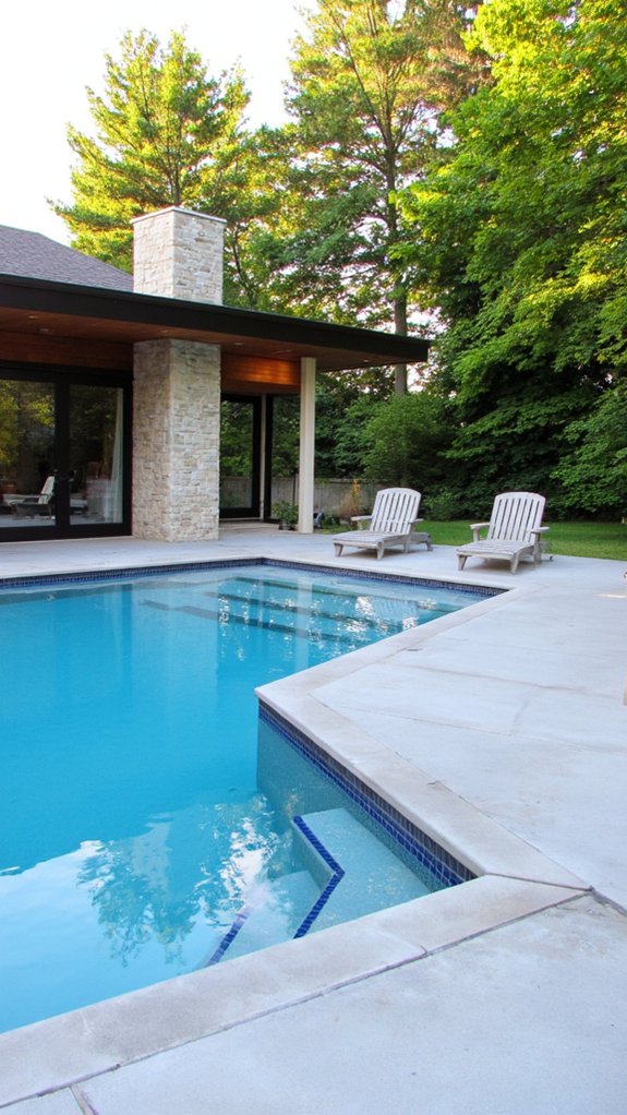 21 Stunning Modern Backyard Pool Ideas To Elevate Your Outdoor Space contemporary geometric pool designs