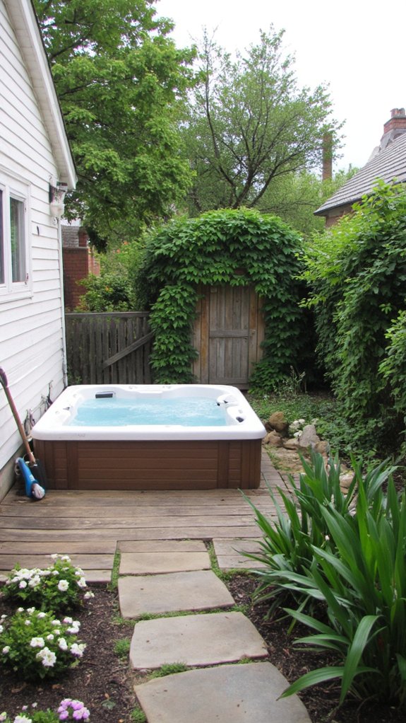 23 Clever Compact Backyard Pool Ideas For Limited Space cozy hot tubs for relaxation