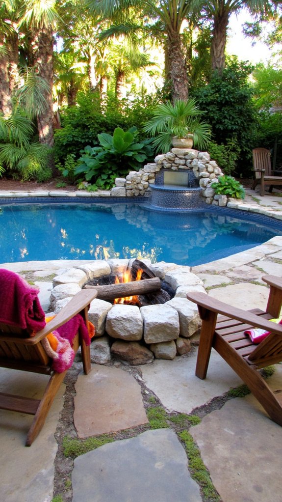 20 Creative Pool and Landscape Design Ideas For Visual Balance cozy year round outdoor gatherings