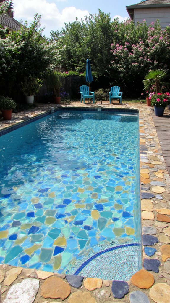 19 Creative Pool Tile Designs That Transform Any Swimming Pool customizable pool tile designs