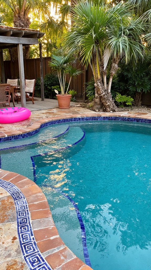 24 Luxurious Pool Tile Ideas Inspired By Private Resorts diy pool tile installation