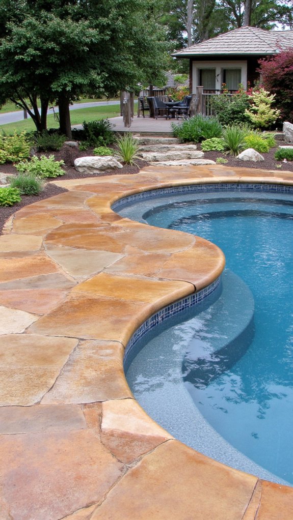 19 Functional Pool Coping Ideas With Designer Appeal durable and versatile concrete coping