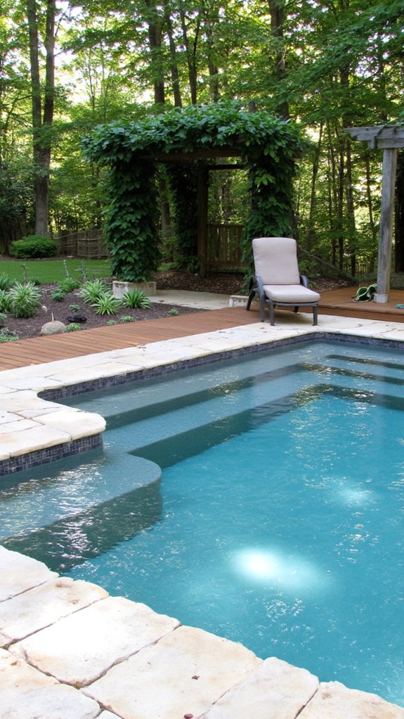 24 Smart Inground Backyard Pool Ideas For A Clean Finished Look eco friendly pool design options