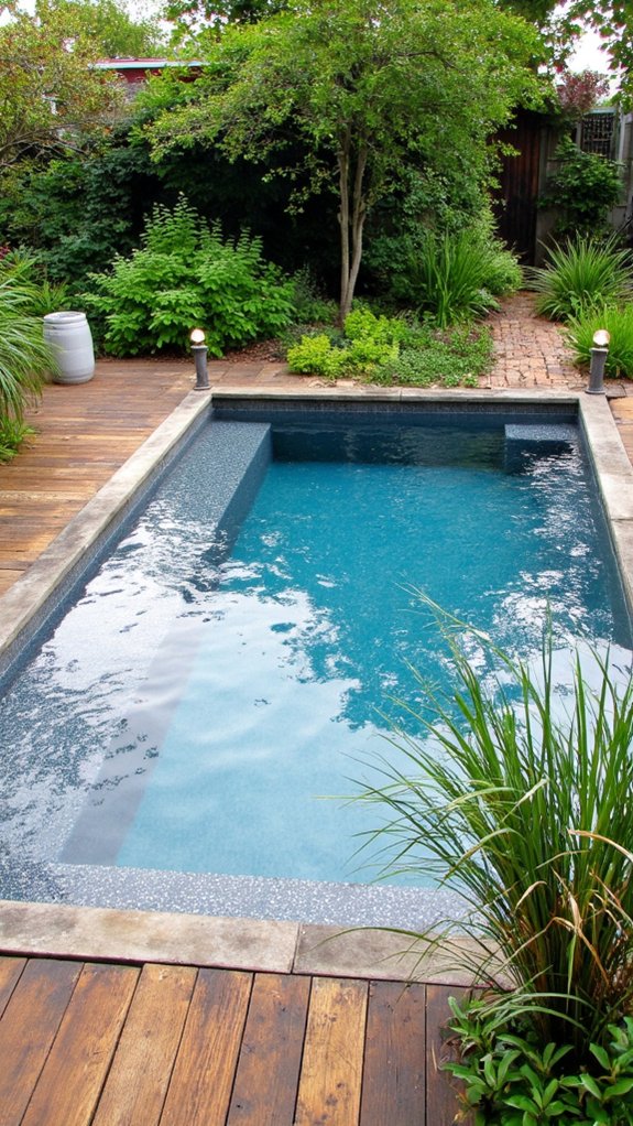 19 Trendy Small Modern Pool Ideas That Feel High End eco friendly pool enhancements