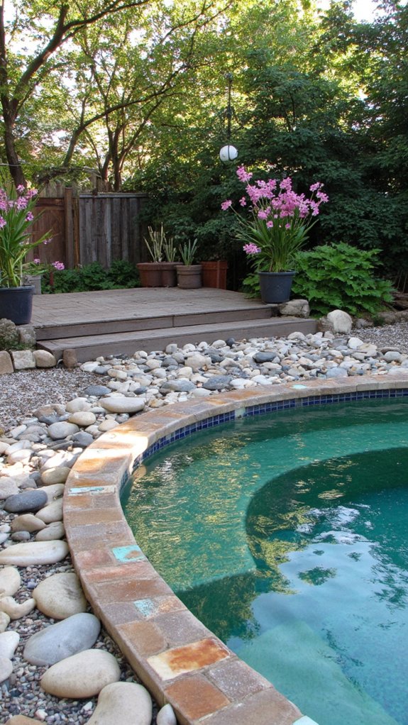 21 Stunning Pool Tile Ideas That Instantly Elevate Your Backyard eco friendly sustainable pool tiles