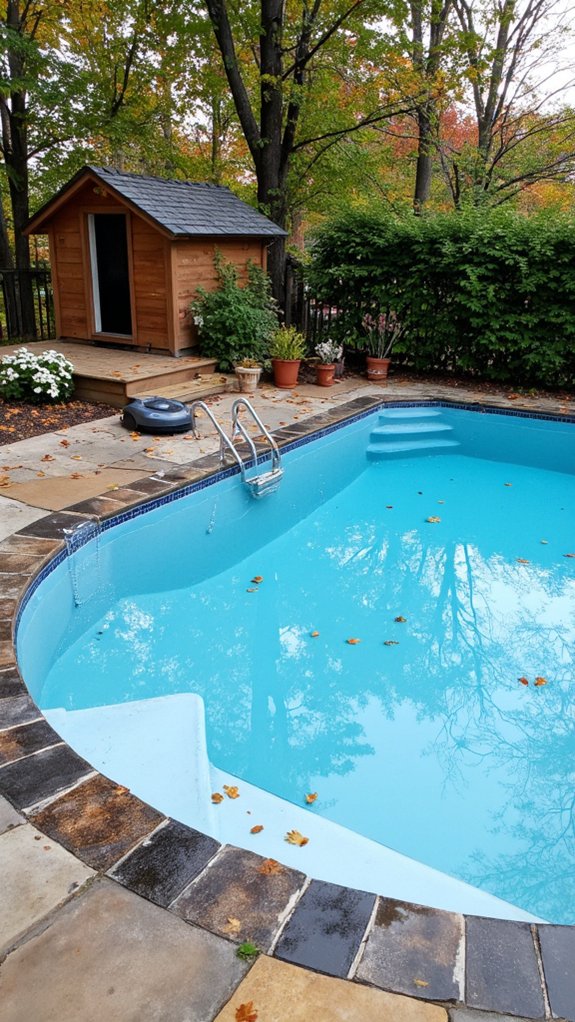 24 Smart Inground Backyard Pool Ideas For A Clean Finished Look effortless pool maintenance routine