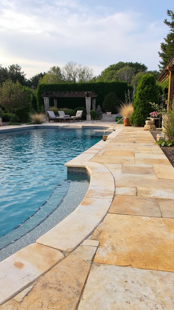 19 Functional Pool Coping Ideas With Designer Appeal elegant durable slip resistant coping