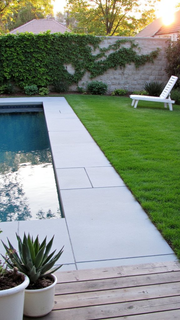 24 Geometric Pool Tile Ideas For A Bold Modern Upgrade elegant simplicity in design