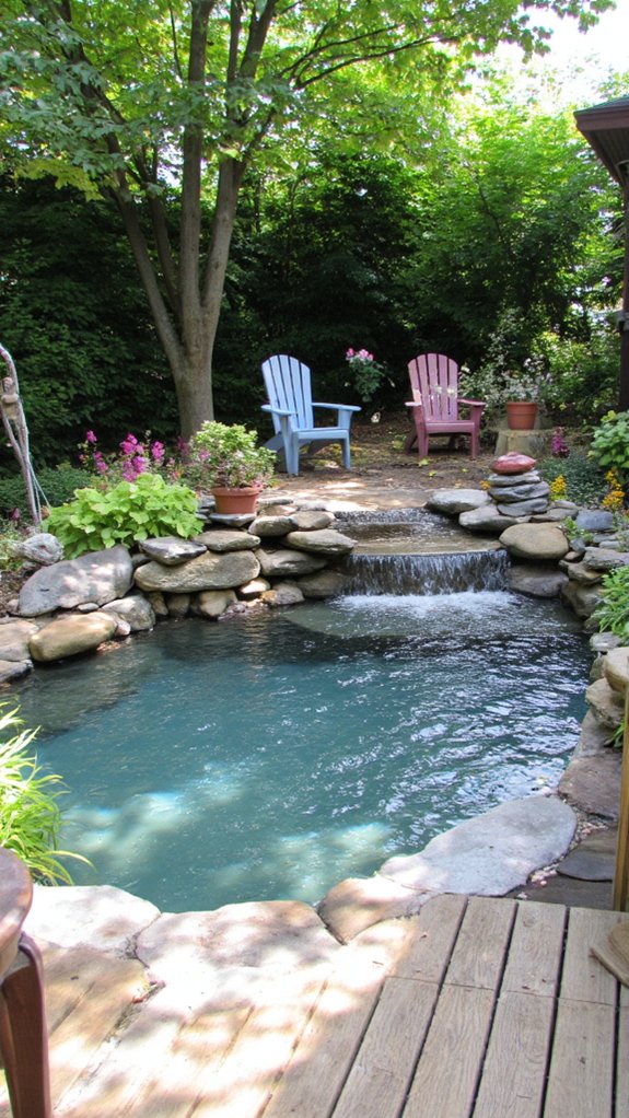 22 Fun Mini Pool Backyard Ideas For A Playful Twist enchanting mini pool features