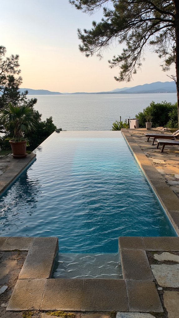 20 Smart Backyard Pool Layout Ideas That Just Work endless water luxury escape