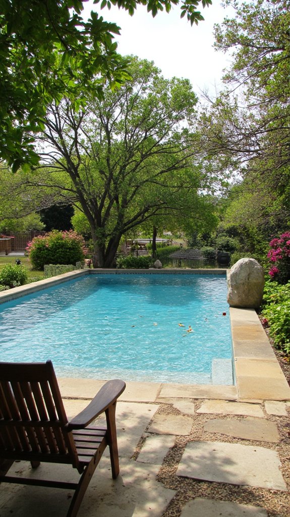 25 Breathtaking Infinity Pool Backyard Ideas For A Wow Factor harmonizing pool with landscape