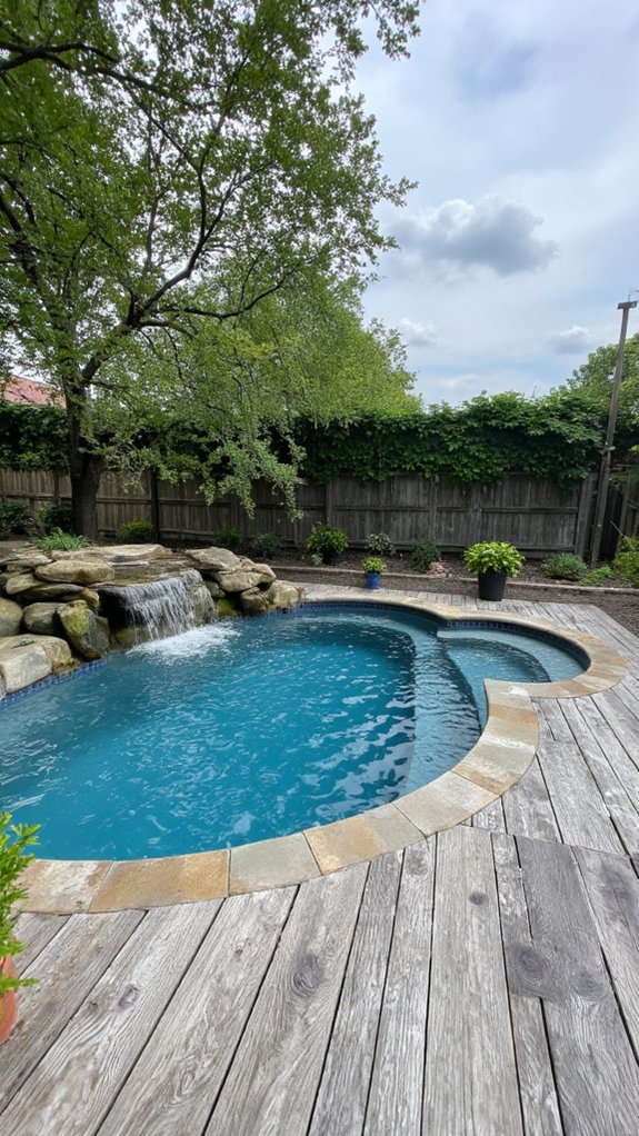18 Custom Backyard Pool Ideas Tailored To Your Space low maintenance health benefits