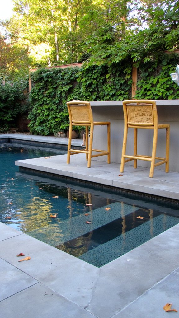 21 Bold Modern Pool Design Inspiration For Contemporary Homes luxury poolside drink experience
