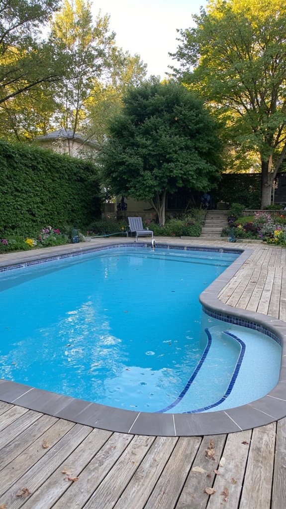 20 Smart Backyard Pool Layout Ideas That Just Work maximizing backyard with l shaped pools
