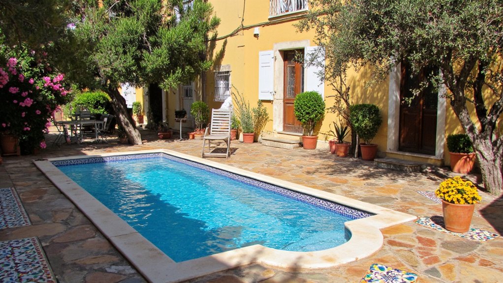 19 Mediterranean Pool Tile Ideas For A Sun Washed Look mediterranean inspired pool designs
